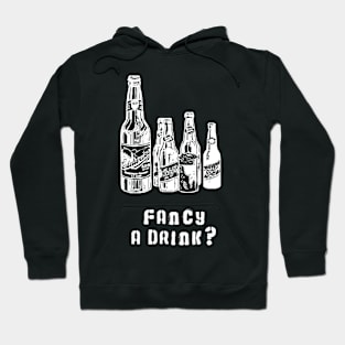 Vintage Beer Fancy a Drink Hoodie